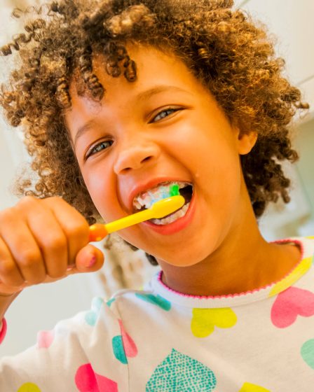 zęby mleczne u dziecka